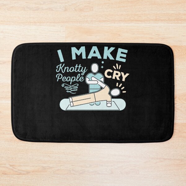 Item preview, I Make Knotty People Cry Funny Physical Therapist Massage designed and sold by Mc-R.