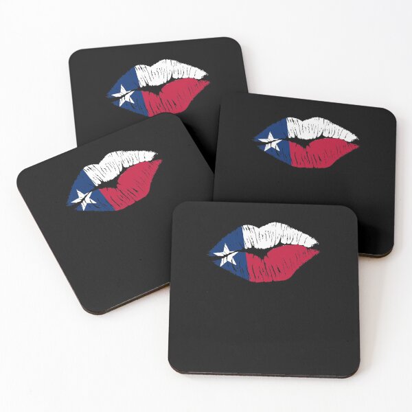 Item preview, Sexy Biting Lips Texas Flag designed and sold by elamlakini.