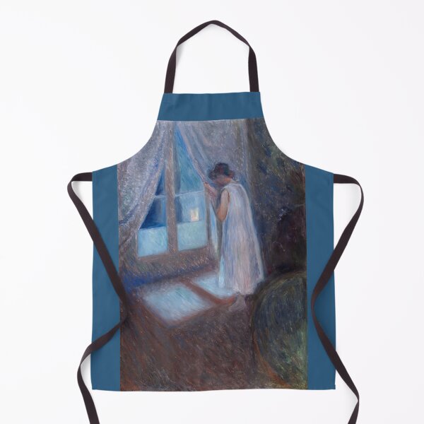 Item preview, The Girl By The Window Edvard Munch Painting designed and sold by ellebackup.