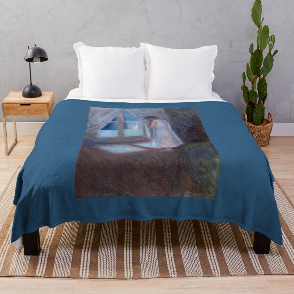 Item preview, The Girl By The Window Edvard Munch Painting designed and sold by ellebackup.