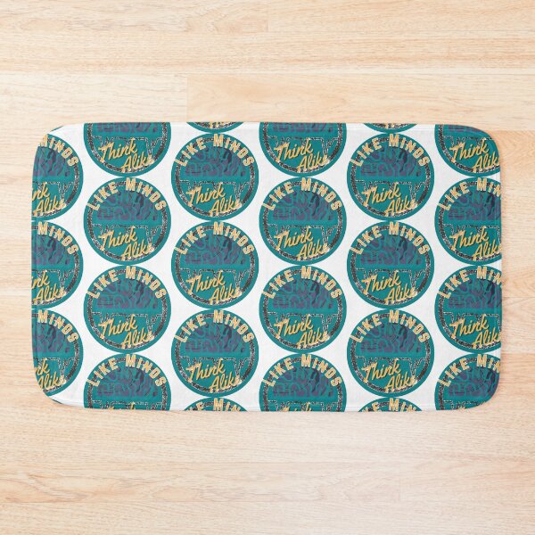 Item preview, Like Minds Think Alike Blue Shade Design for Creative & Positive Minded People designed and sold by Onewivnacher.