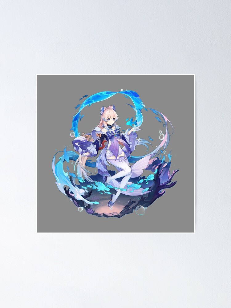 "Genshin Impact Kokomi Official Character Wish Gacha Splash Art