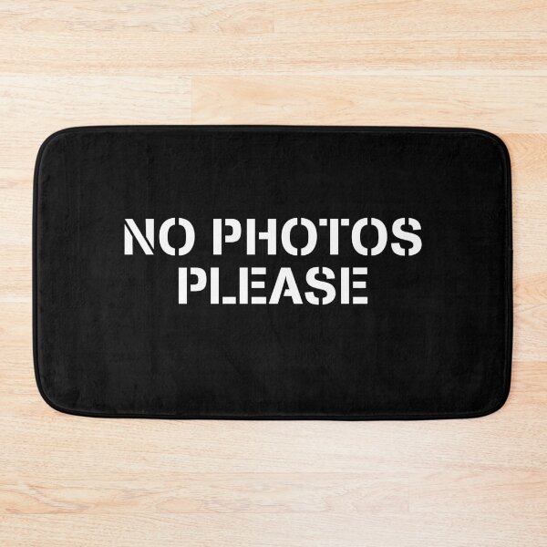 Item preview, No Photos, no selfies! designed and sold by ShineEyePirate.