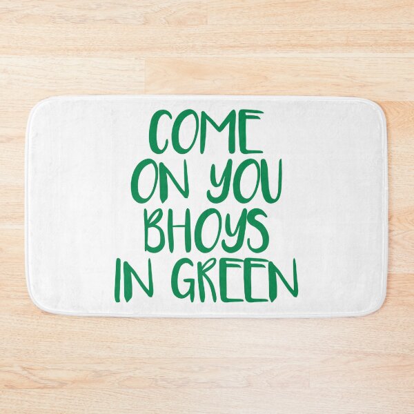 Item preview, COME ON YOU BHOYS IN GREEN, Glasgow Celtic Football Club Green Text Design designed and sold by MacPean.