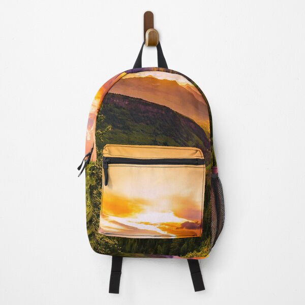 Item preview, Beautiful Sunset Mountains Valley Landscape designed and sold by livianasgifts.