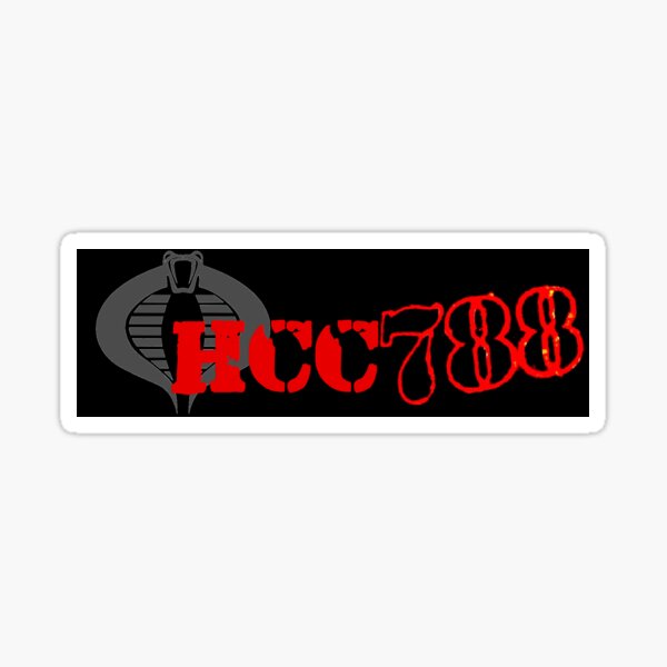 HCC788 Logo Sticker