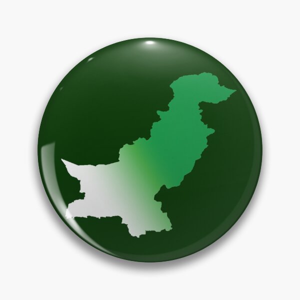 Item preview, Pakistani Map in the colors of the Pakistan Flag designed and sold by theOneWhoDraws.