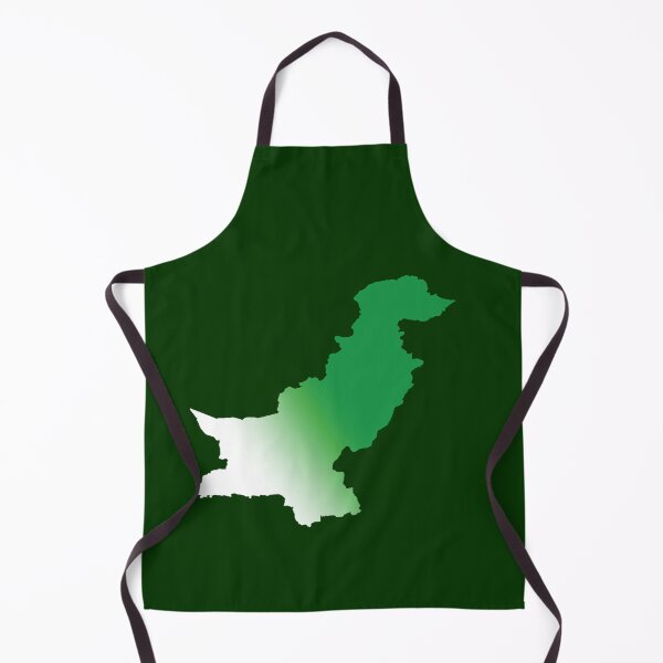 Item preview, Pakistani Map in the colors of the Pakistan Flag designed and sold by theOneWhoDraws.