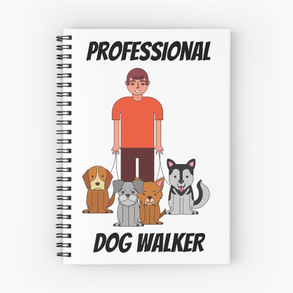 Item preview, Professional dog walker designed and sold by YuneDesigns.