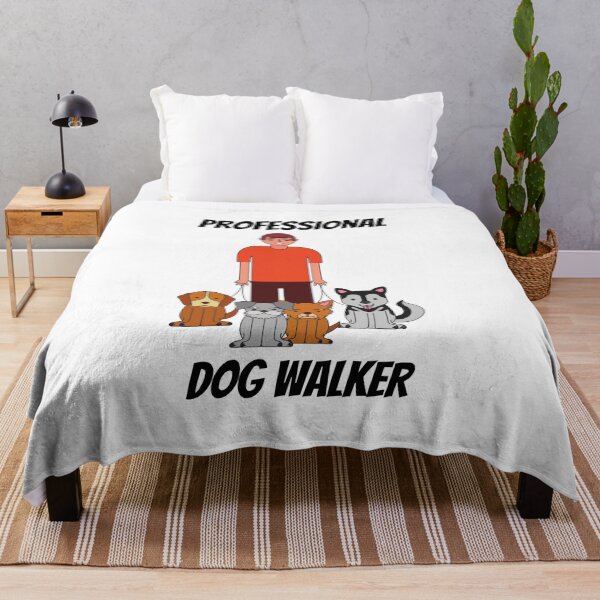 Item preview, Professional dog walker designed and sold by YuneDesigns.