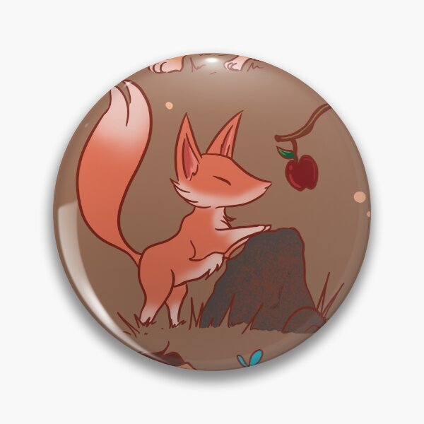 Item preview, Fox & Lion - Cyan Orange designed and sold by Cyan Orange  Studio.