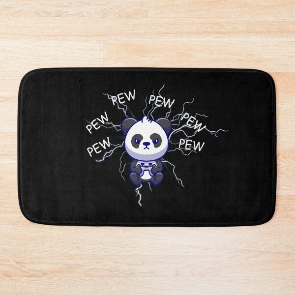Item preview, PANDA Playing Video Games, Funny Gamers Design, Funny Gift designed and sold by BUniqueBSpecial.
