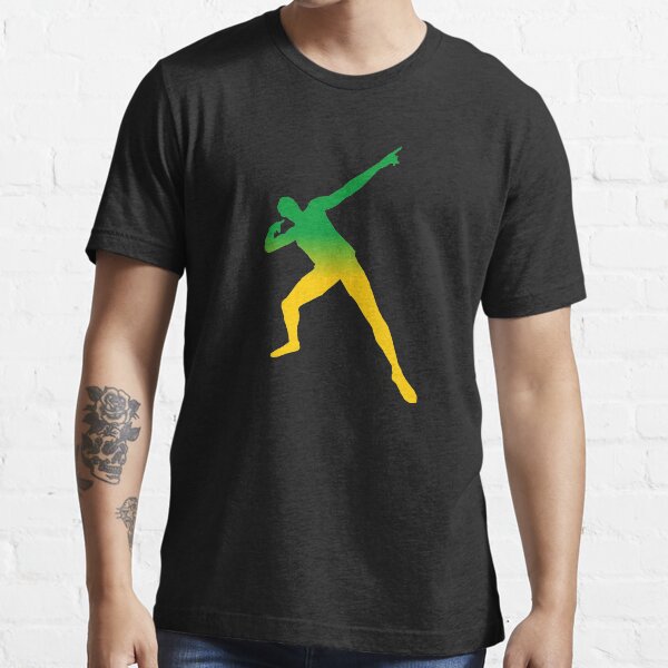 "BEST TO BUY Usain Bolt Celebration" Tshirt for Sale by HuazhouWorks