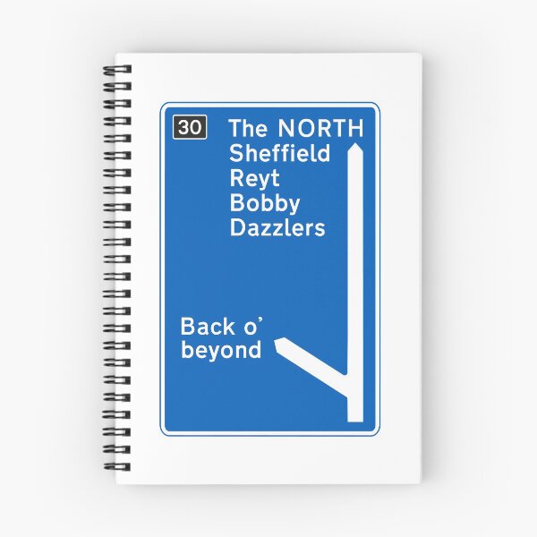 Item preview, Sheffield modernist M1 motorway sign with a northern twist! designed and sold by MaseFaceMerch.