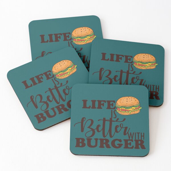 Item preview, Life is better with Burger designed and sold by ShehaniJay.