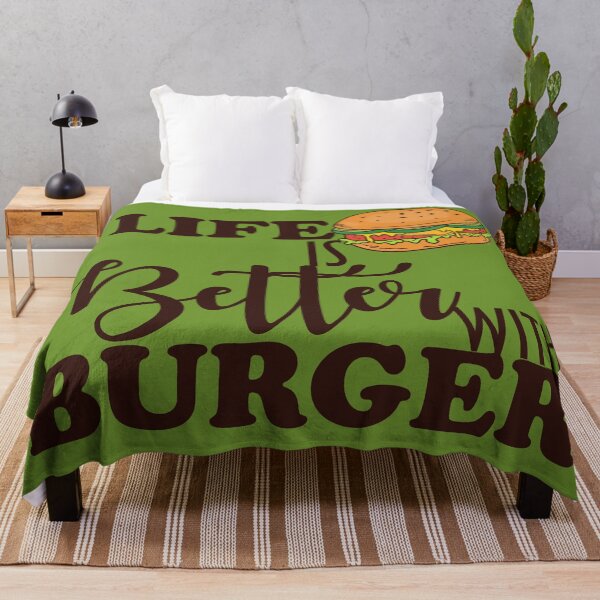 Item preview, Life is better with Burger designed and sold by ShehaniJay.