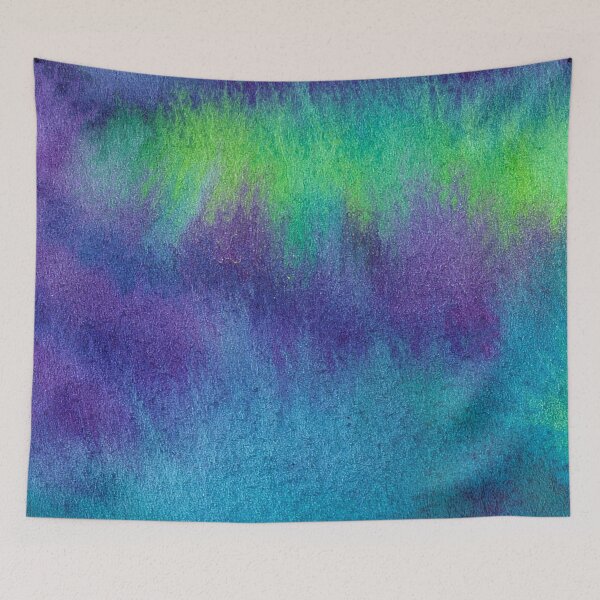 Item preview, Watercolour Purple Green Yellow Blob / Tie Dyed effect  designed and sold by wild.geranium.design.