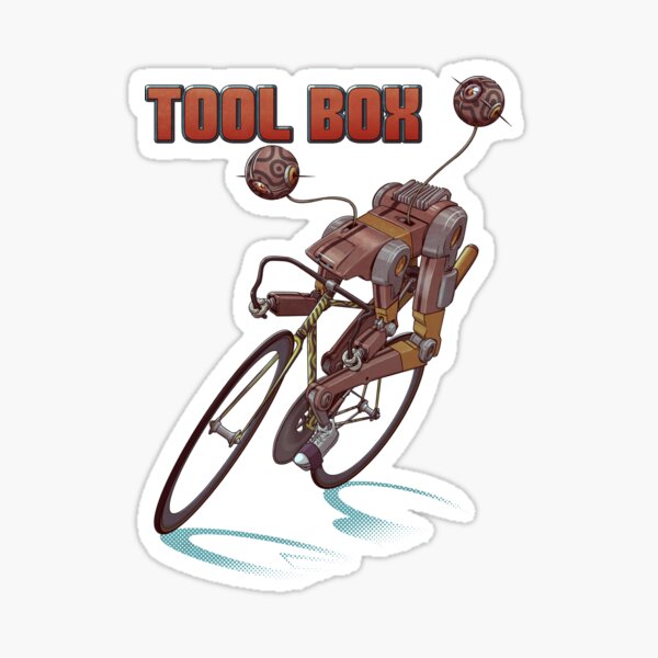 “TOOL BOX” Sticker for Sale by art-by-nidan | Redbubble
