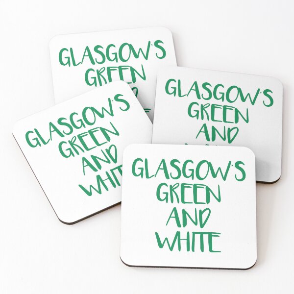 Item preview, GLASGOW'S GREEN AND WHITE, Glasgow Celtic Football Club Green Text Design designed and sold by MacPean.