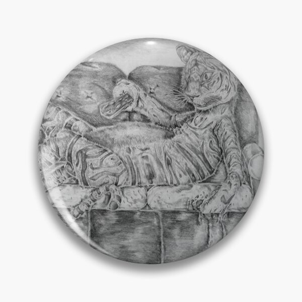 Item preview, Tiger on a Couch designed and sold by shadowspeeder.