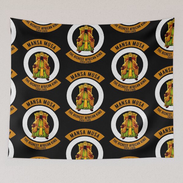 Item preview, African king mansa musa designed and sold by maarifa.