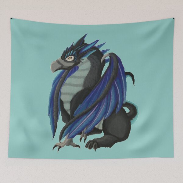 Item preview, Black and Blue Gryphon designed and sold by spamrice.
