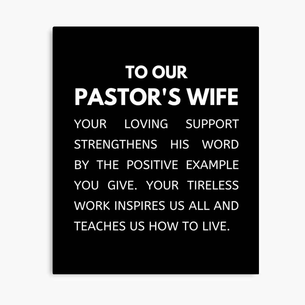 Pastors Wife Appreciation Card Pastor Wife Appreciation 7444