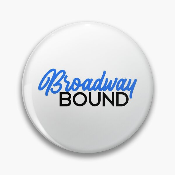 Item preview, Broadway bound blue script designed and sold by taylor-lang.