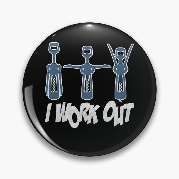 Item preview, I Work Out Wine Alcohol designed and sold by MooonTees.