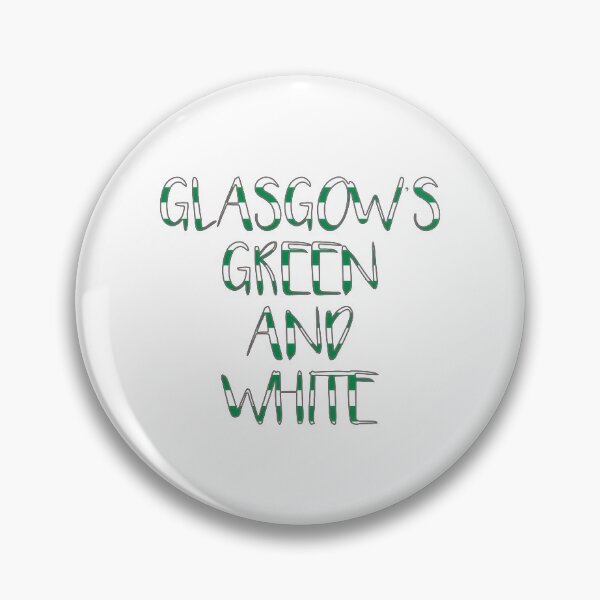 Item preview, GLASGOW'S GREEN AND WHITE, Glasgow Celtic Football Club Green and White Text Design designed and sold by MacPean.