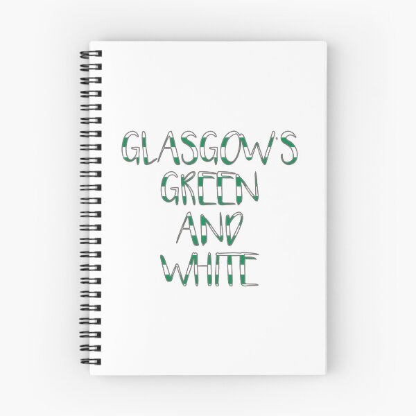 Item preview, GLASGOW'S GREEN AND WHITE, Glasgow Celtic Football Club Green and White Text Design designed and sold by MacPean.