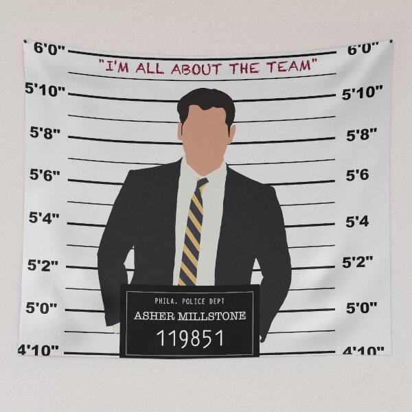 Item preview, Asher Millstone Mugshot designed and sold by saja02.