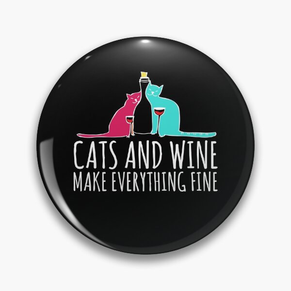 Item preview, Cats And Wine Alcohol Cats Kitten designed and sold by MooonTees.