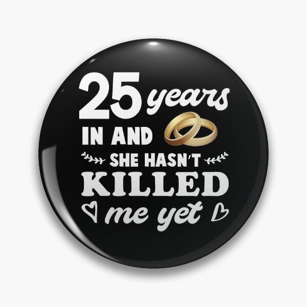 Item preview, Wedding Anniversary Silver Wedding Gift 25 Years Married designed and sold by Lenny Stahl.