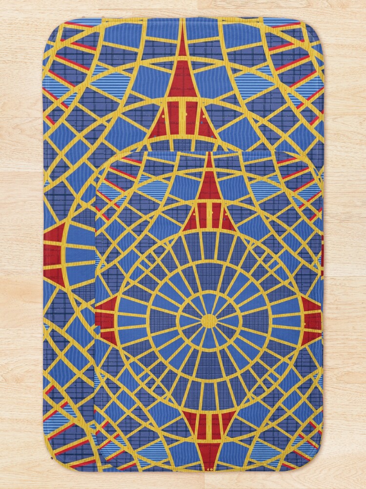 Alternate view of DragonCon Marriott carpet: with details Bath Mat