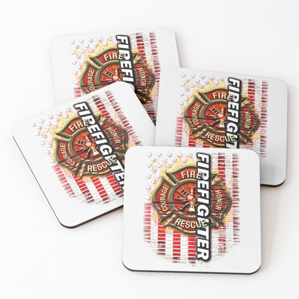 Item preview, Firefighter Distressed USA Flag | Patriotic Firefighte| Gift Perfect designed and sold by luconats.