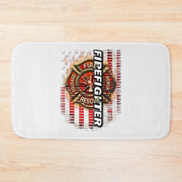 Item preview, Firefighter Distressed USA Flag | Patriotic Firefighte| Gift Perfect designed and sold by luconats.