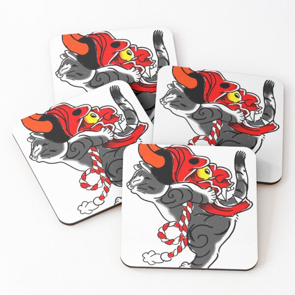 Item preview, The oni cat designed and sold by Rednass.