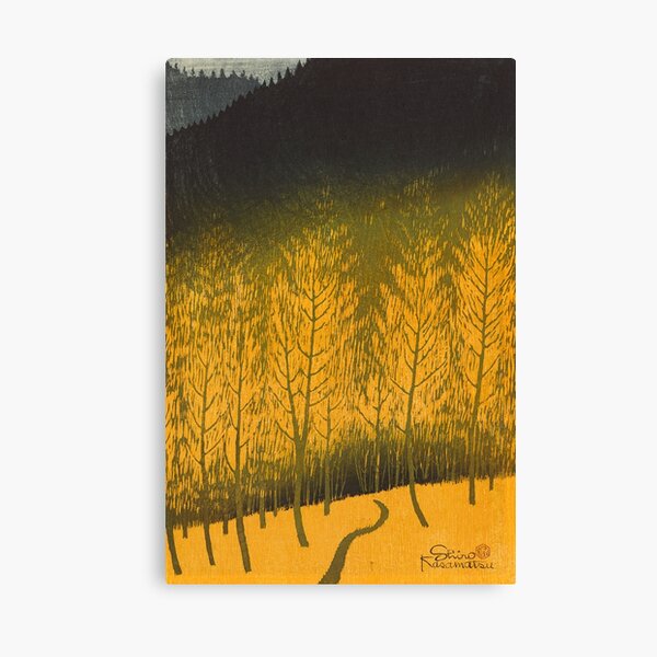 Kasamatsu Shirō | Shadow of a Mountain | Canvas Print