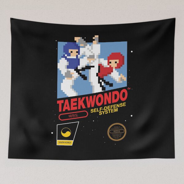Item preview, Taekwondo Retro Videogame Cart designed and sold by The Armorsmith.