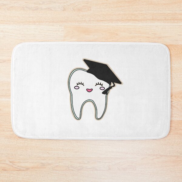 Item preview, Tooth with graduation hat designed and sold by guaka-molly.