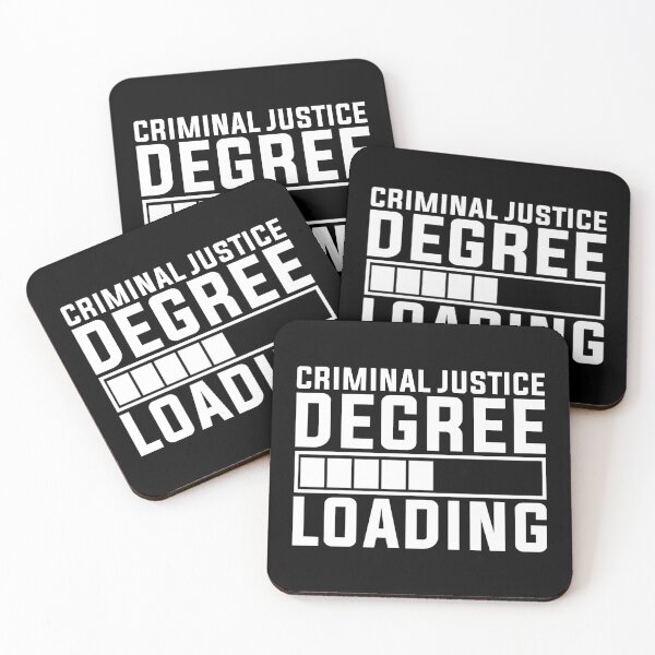 Item preview, Criminal Justice Degree Loading... Student Criminology designed and sold by DamnGoodDesign.