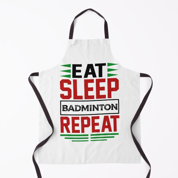 Item preview, Eat. Sleep. Badminton. Repeat. (Light) designed and sold by the-krisney-way.