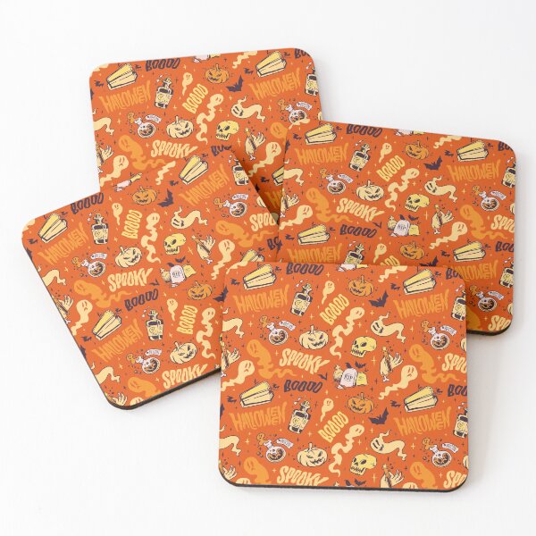 Item preview, Retro Halloween Doodles designed and sold by SLAG-Creative.
