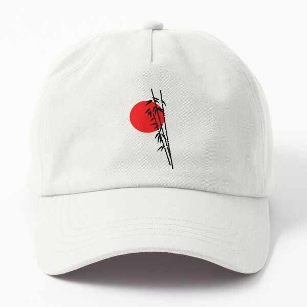 Bamboo and Japan Flag T-Shirts. Dad Hat