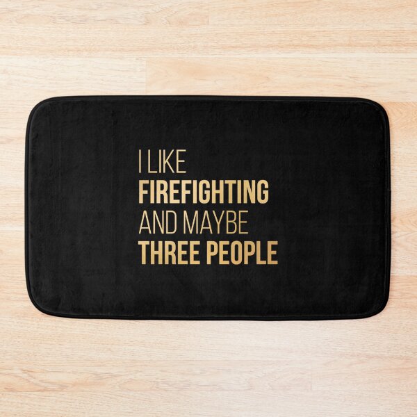 Item preview, I Like Firefighting And Maybe Three People in Gol| Perfect Gift For you and friends designed and sold by luconats.