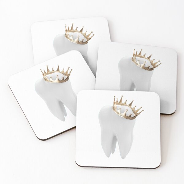 Item preview, Tooth with crown designed and sold by guaka-molly.