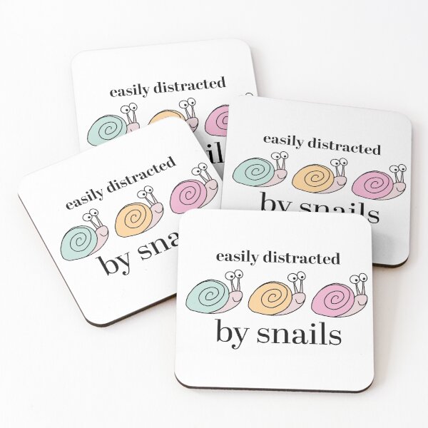Item preview, Easily distracted by snails designed and sold by Eenig.