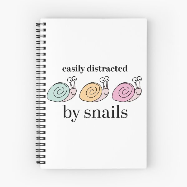 Item preview, Easily distracted by snails designed and sold by Eenig.