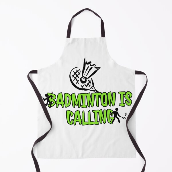 Item preview, Badminton is Calling / Badminton is Calling and I must go / Funny Badminton T-shirts designed and sold by ChopshopTEXT.